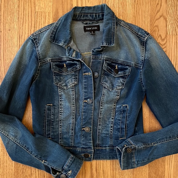 Womanβs New Look jean jacket - Picture 1 of 10